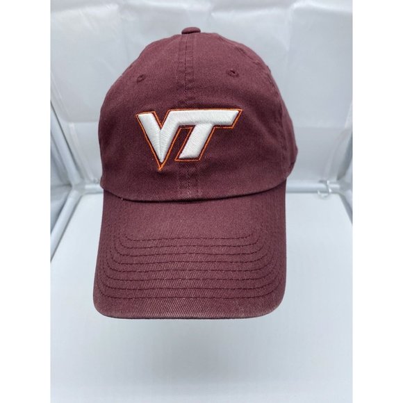 Top of the World Other - Virginia Tech Hokies Maroon 7 1/8- 7 5/8 Cap Hat Flex-Fit Stretch NCAA VT